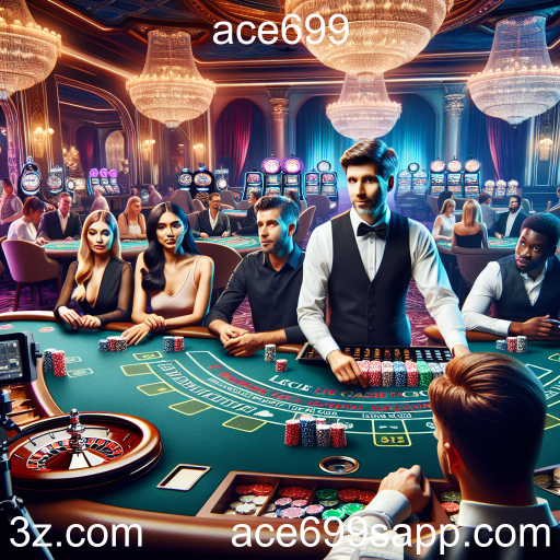 Experimente a Emoção do Cassino ao Vivo no ace699